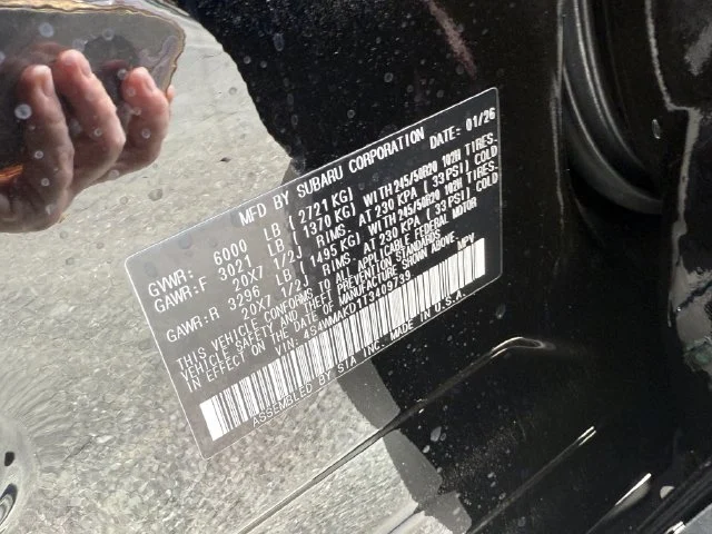 Used 2026 Black Subaru Touring image 29