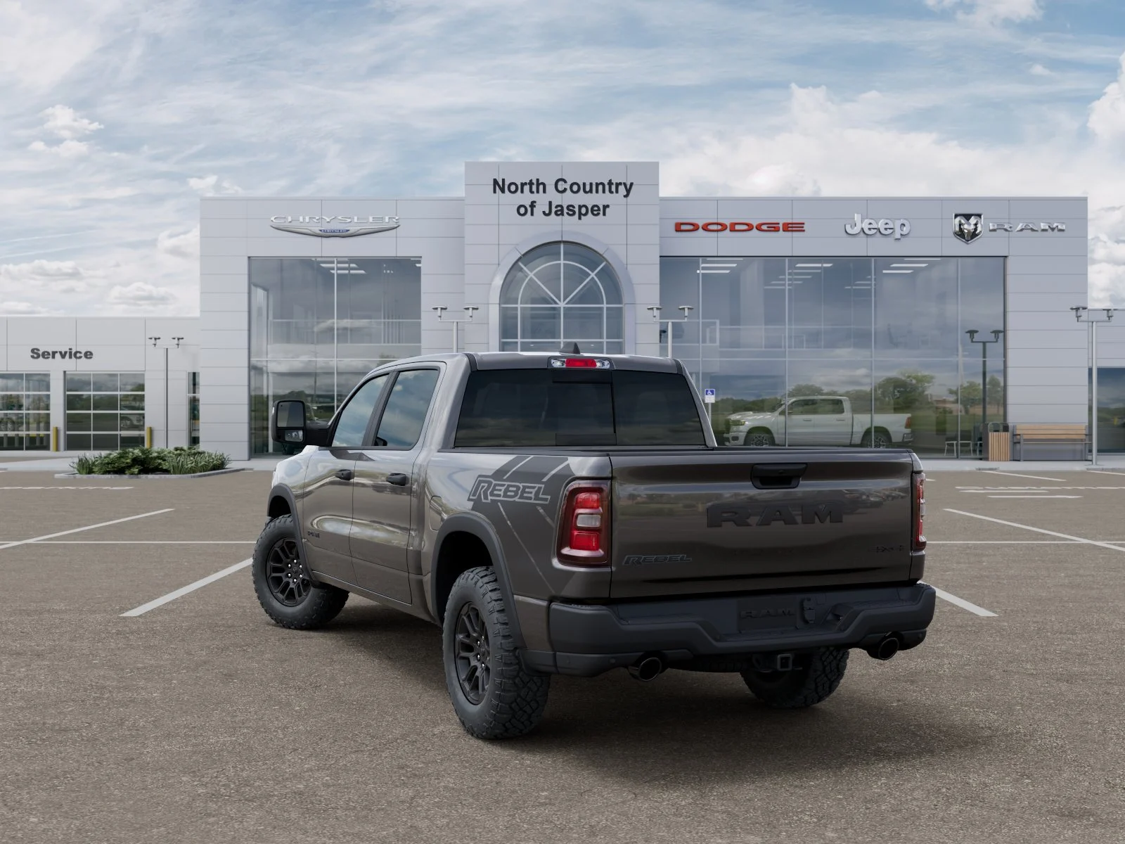 New 2026 Granite Crystal Metallic Clear-Coat Exterior Paint RAM Rebel image 29