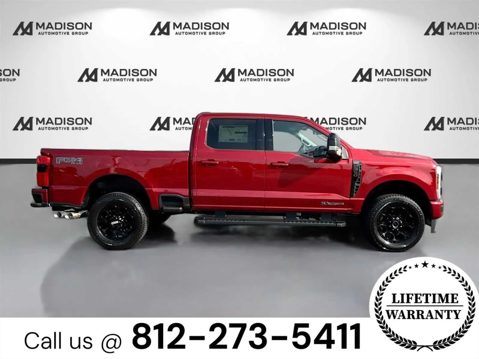 New 2026 Ruby Red Metallic Tinted Clearcoat Ford F-350® Lariat® image 4
