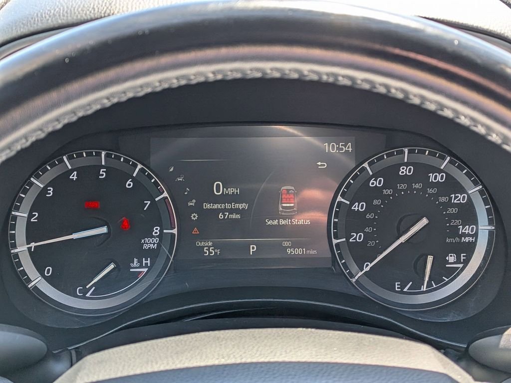 Used 2020 Magnetic Gray Metallic Toyota XLE image 11