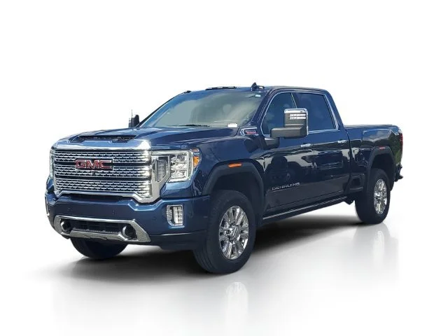 Used 2023 PACIFIC BLUE METALLIC GMC Denali image 3
