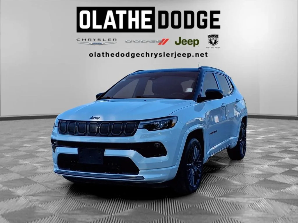 Used 2022 White Jeep High Altitude image 1