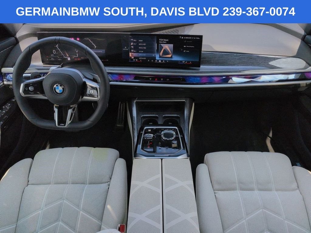 Certified Used 2025 White Metallic BMW 760i xDrive image 16
