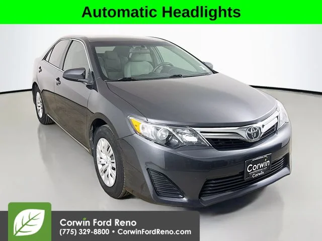 Used 2012 Magnetic Gray Metallic Toyota LE image 1