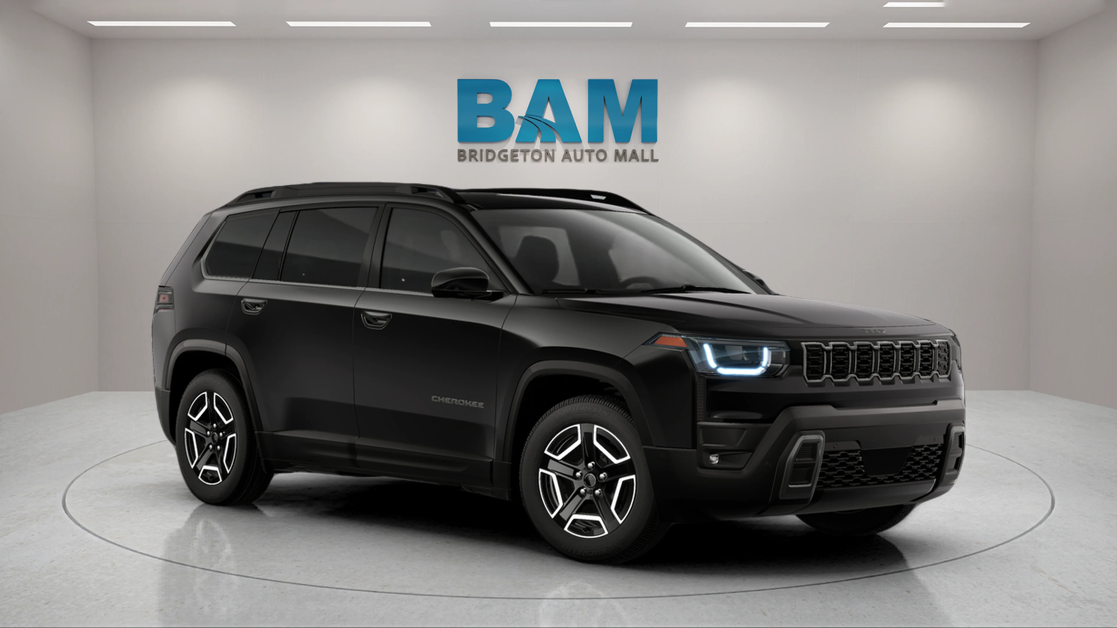 New 2026 Diamond Black Crystal Pearl-Coat Exterior Paint Jeep Laredo image 1