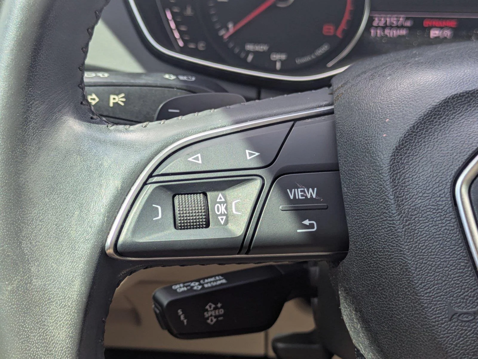Used 2019 Moonlight Blue Metallic Audi Premium image 28