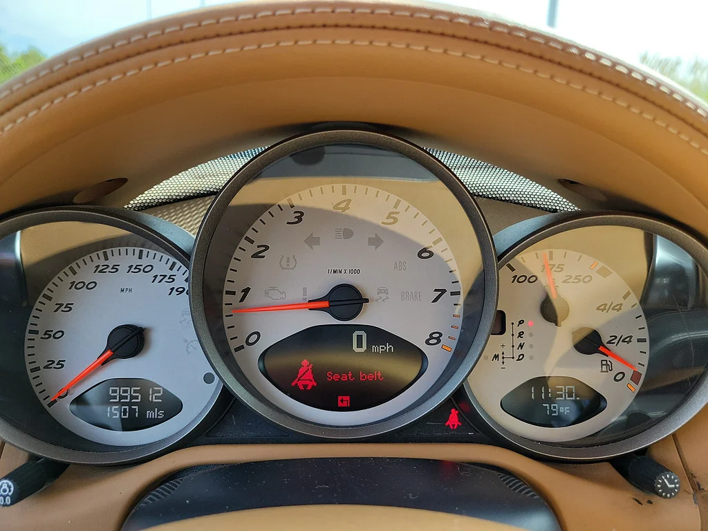 Used 2009 Guards Red PORSCHE S image 19