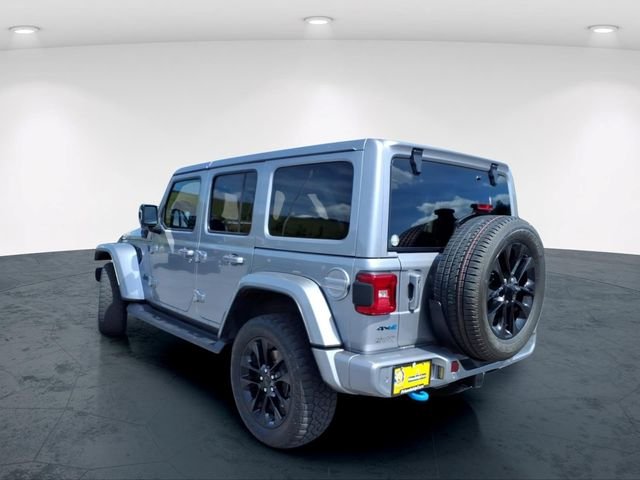 Used 2021 Silver Jeep Unlimited Sahara 4xe image 13
