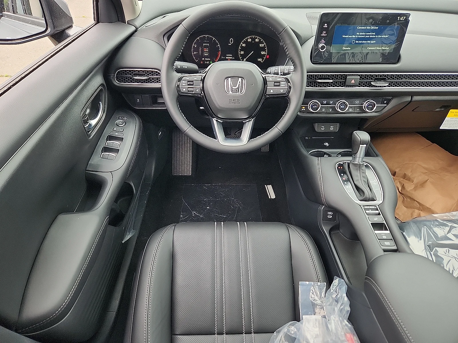 New 2027 Platinum White Pearl Honda EX- AWD image 7
