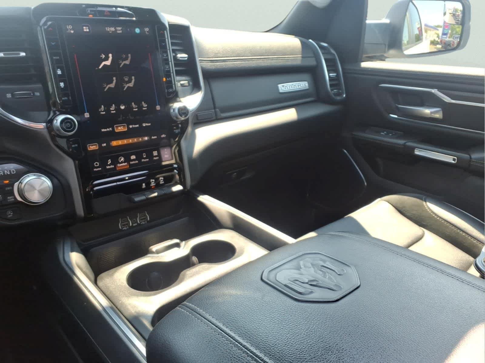 Used 2025 Bright White Clearcoat Ram Laramie image 16