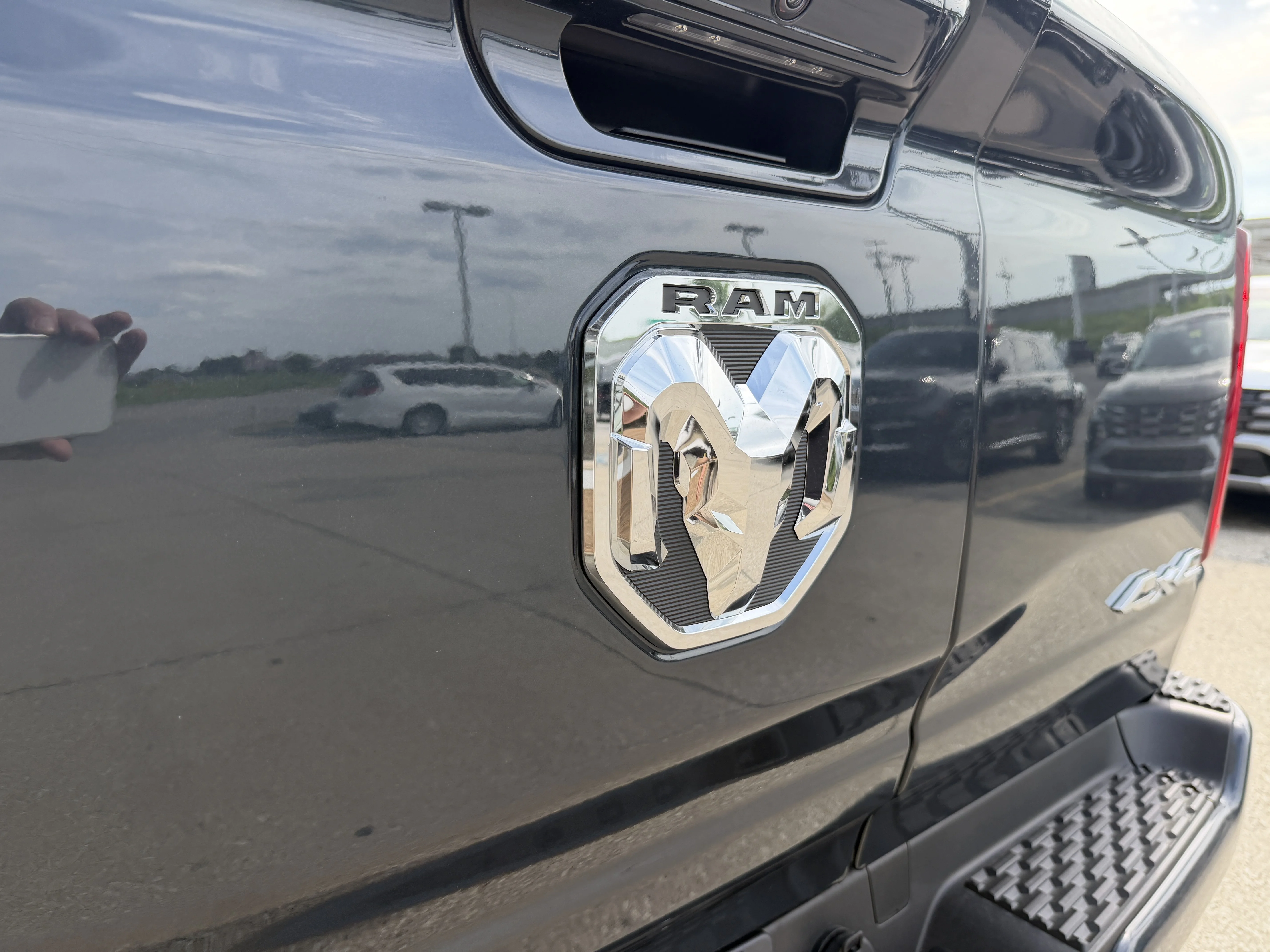 New 2026 Forged Blue Metallic Exterior Paint RAM Laramie image 8
