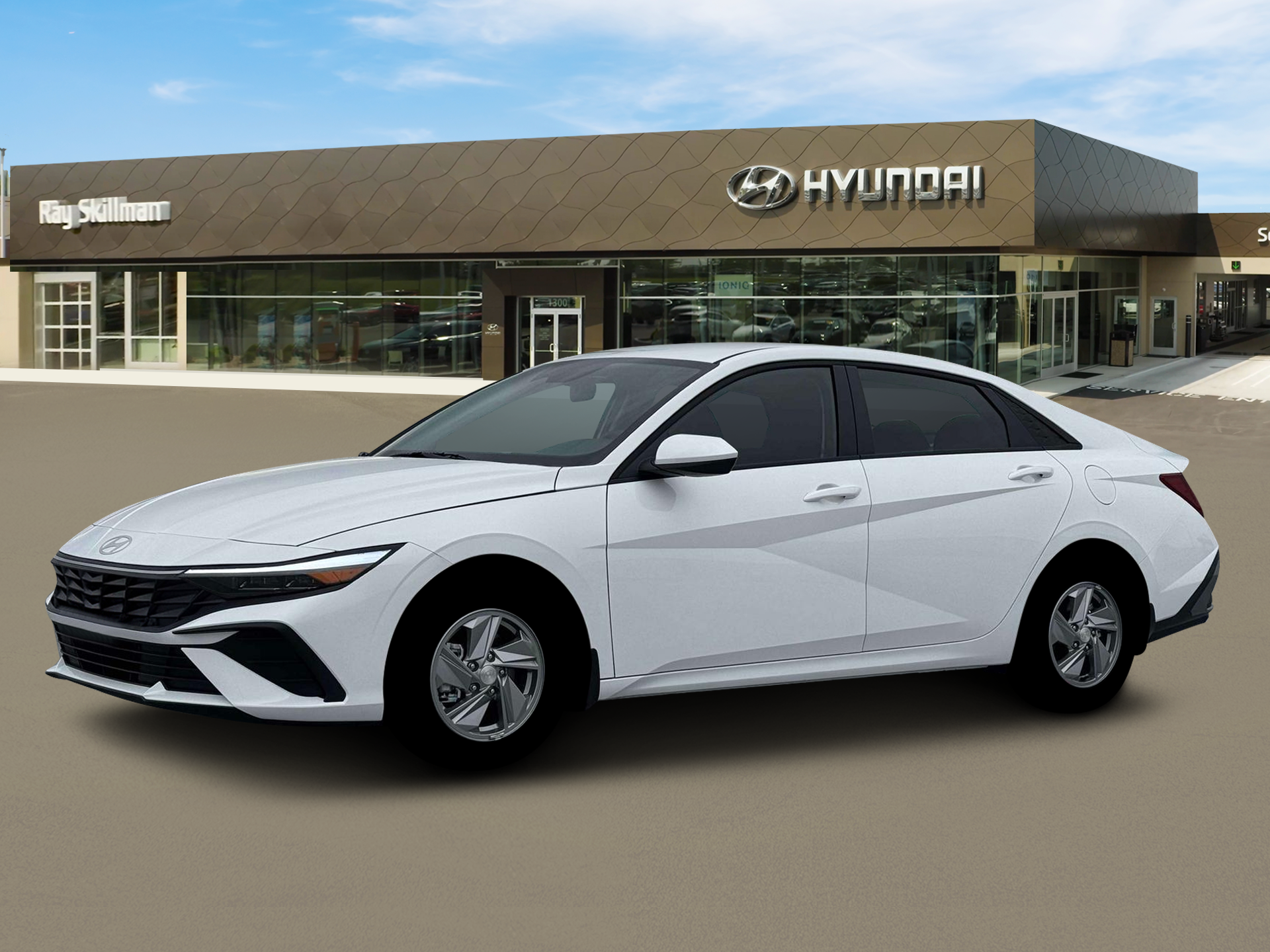 New 2026 Serenity White Hyundai SE image 3