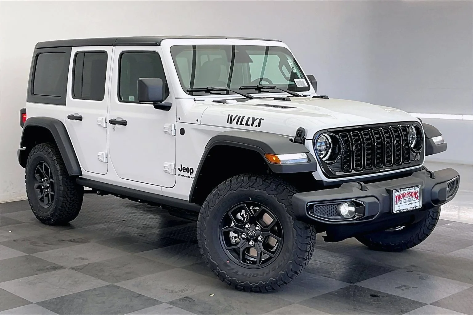 New 2026 Bright White Clearcoat Jeep Willys image 1