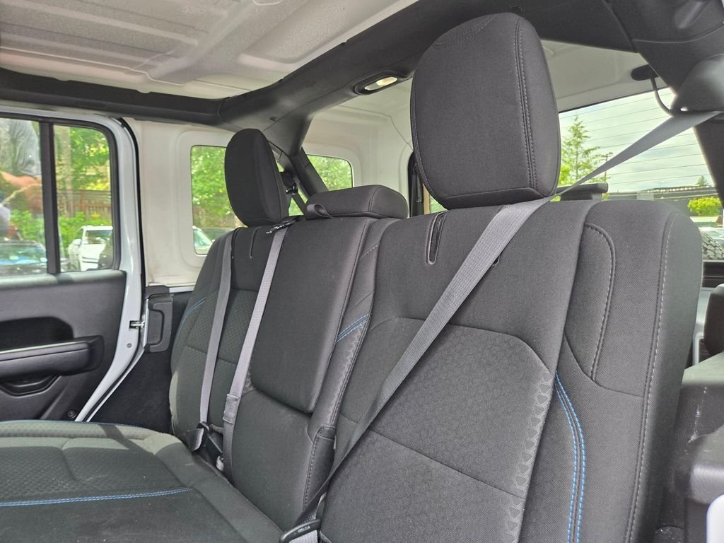 Used 2024 Bright White Clearcoat Jeep Rubicon 4xe image 18