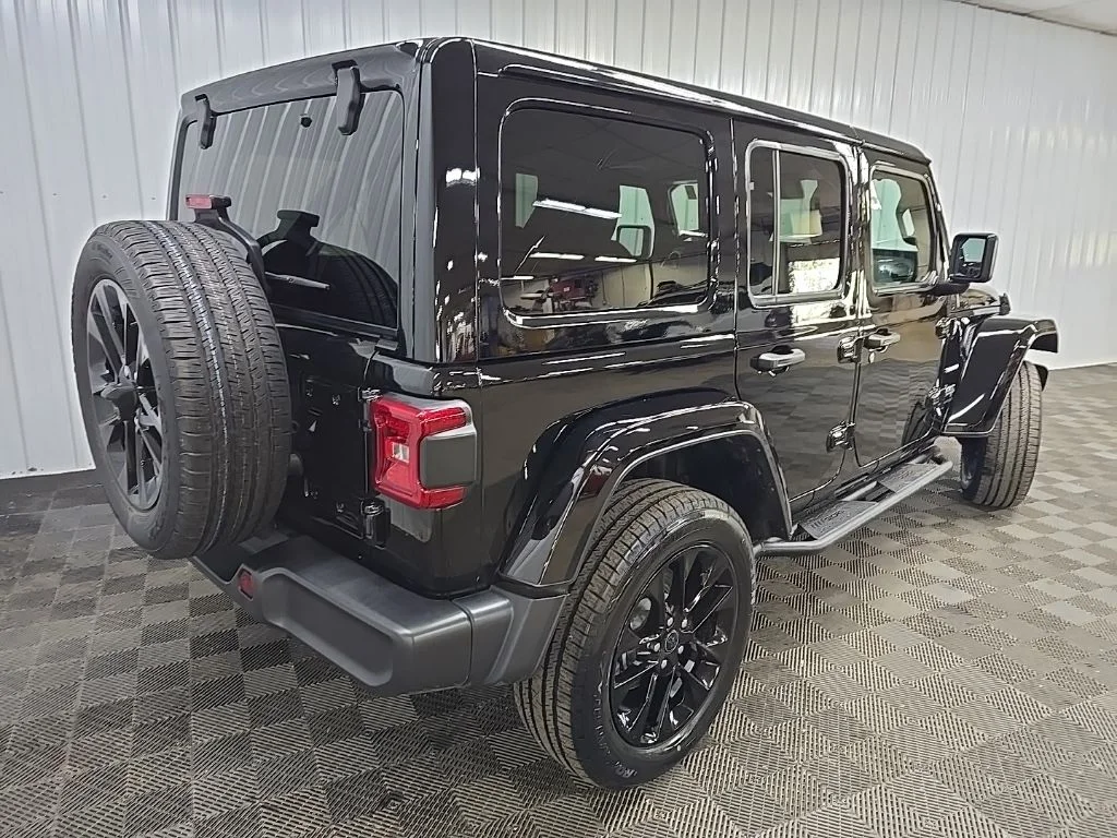 Used 2024 Black Jeep Sahara 4xe image 10