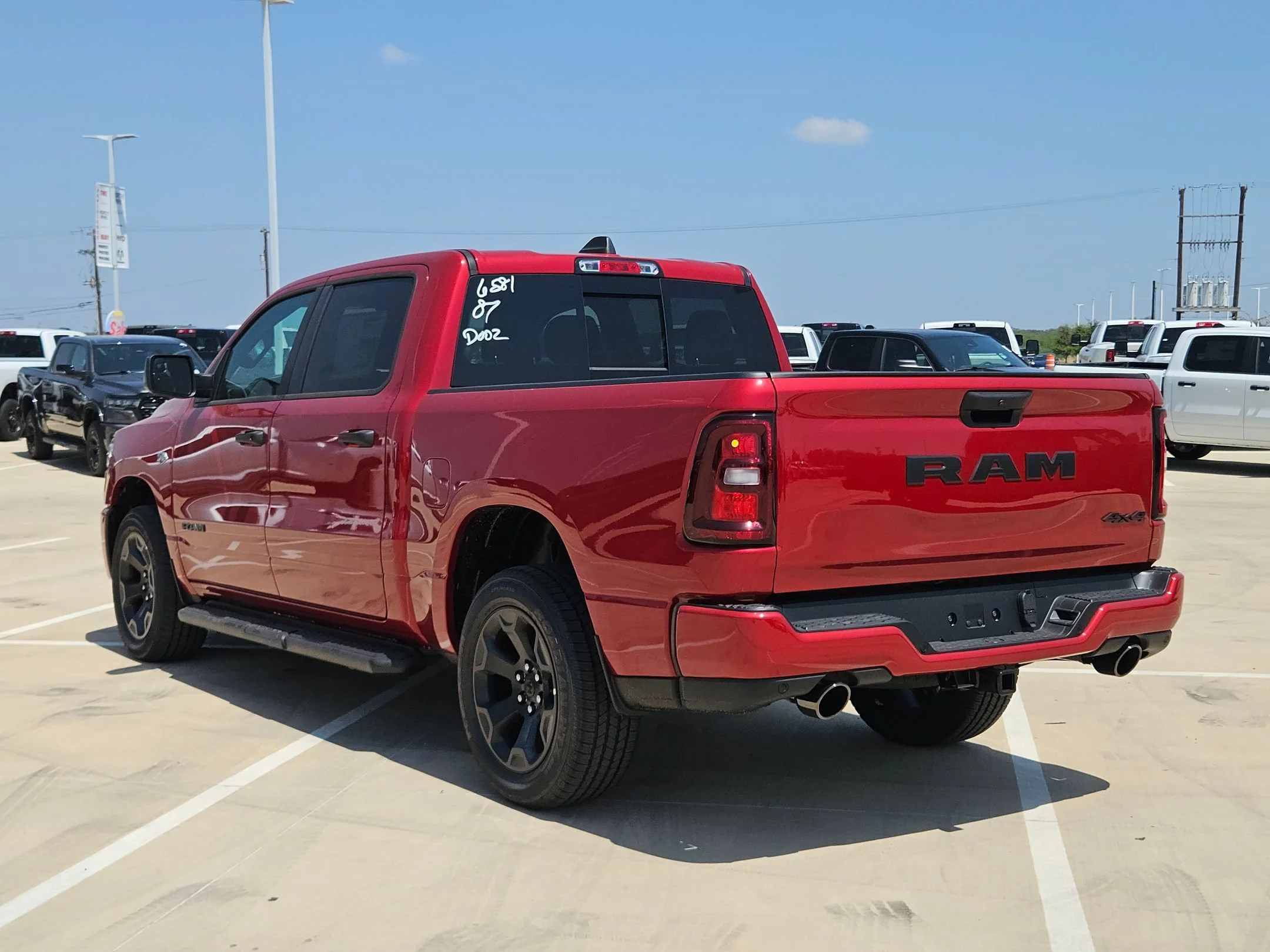 New 2026 Molten Red Pearlcoat RAM Express image 5