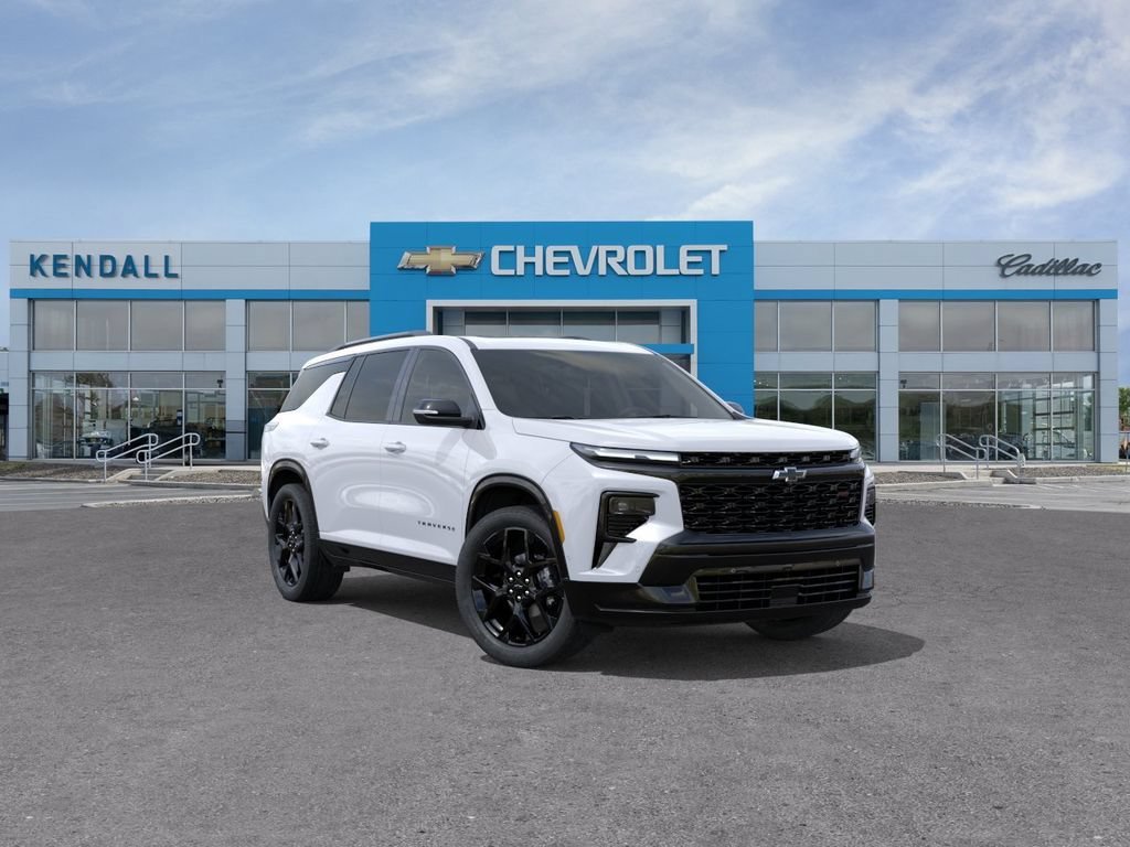 Polar White Tricoat 2026 Chevrolet Traverse SUV / Crossover Four-Wheel Drive