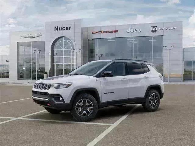 New 2026 Bright White Clear-Coat Exterior Paint Jeep Trailhawk image 69