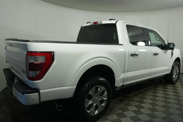 Certified Used 2023 White Metallic Ford Platinum image 3