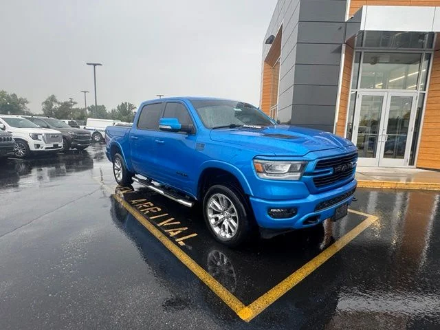 Used 2021 Blue Pearl Ram Laramie image 2