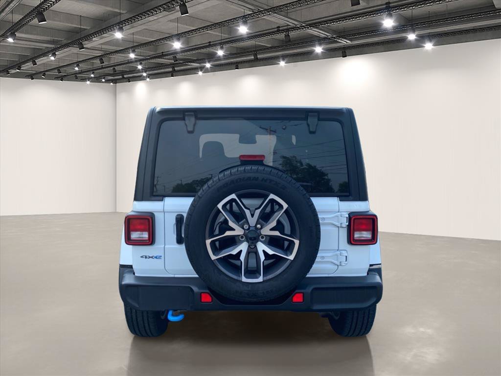 Used 2024 Bright White Clearcoat Jeep Sport S image 6