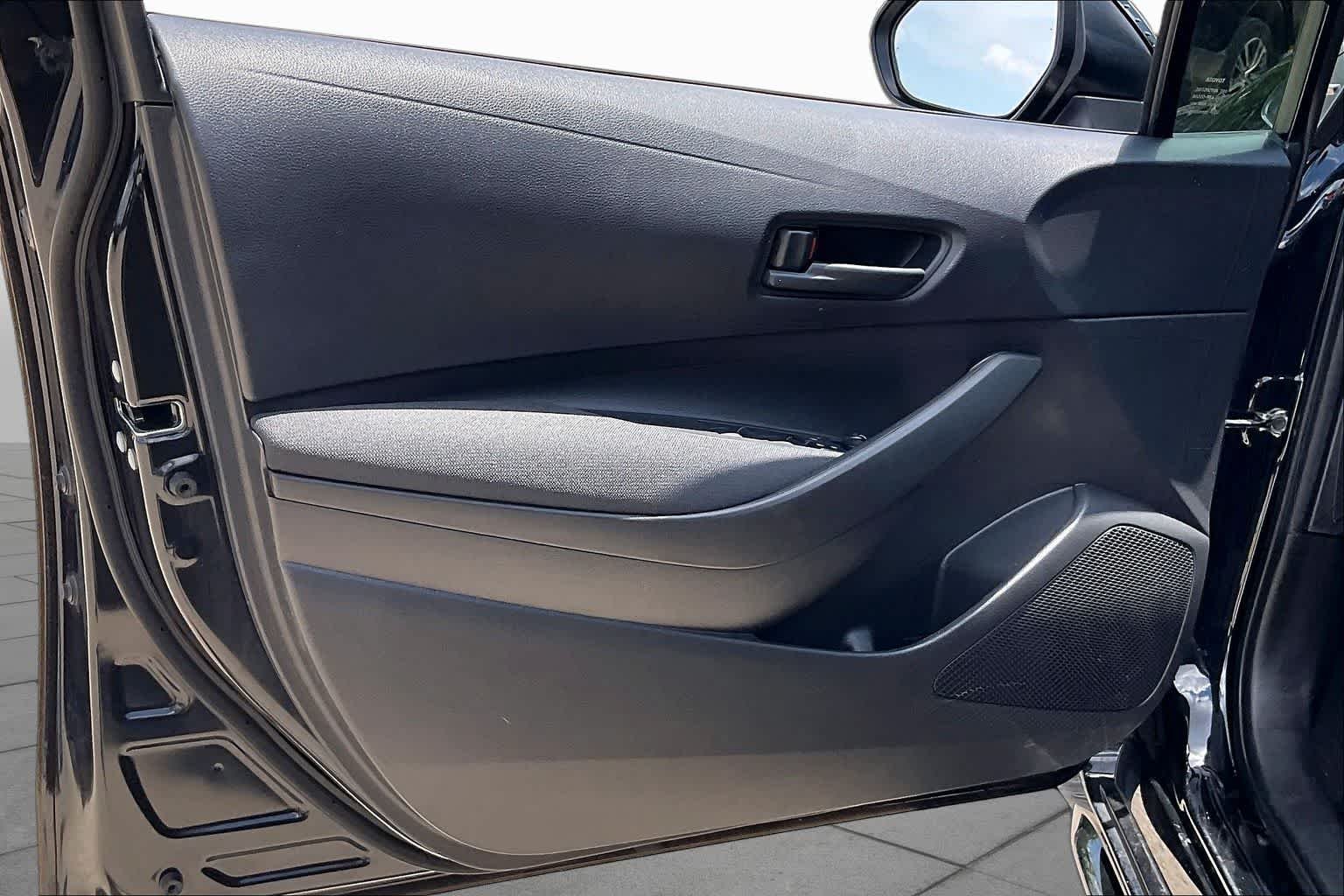 Used 2025 Midnight Black Metallic Toyota Hybrid LE image 20