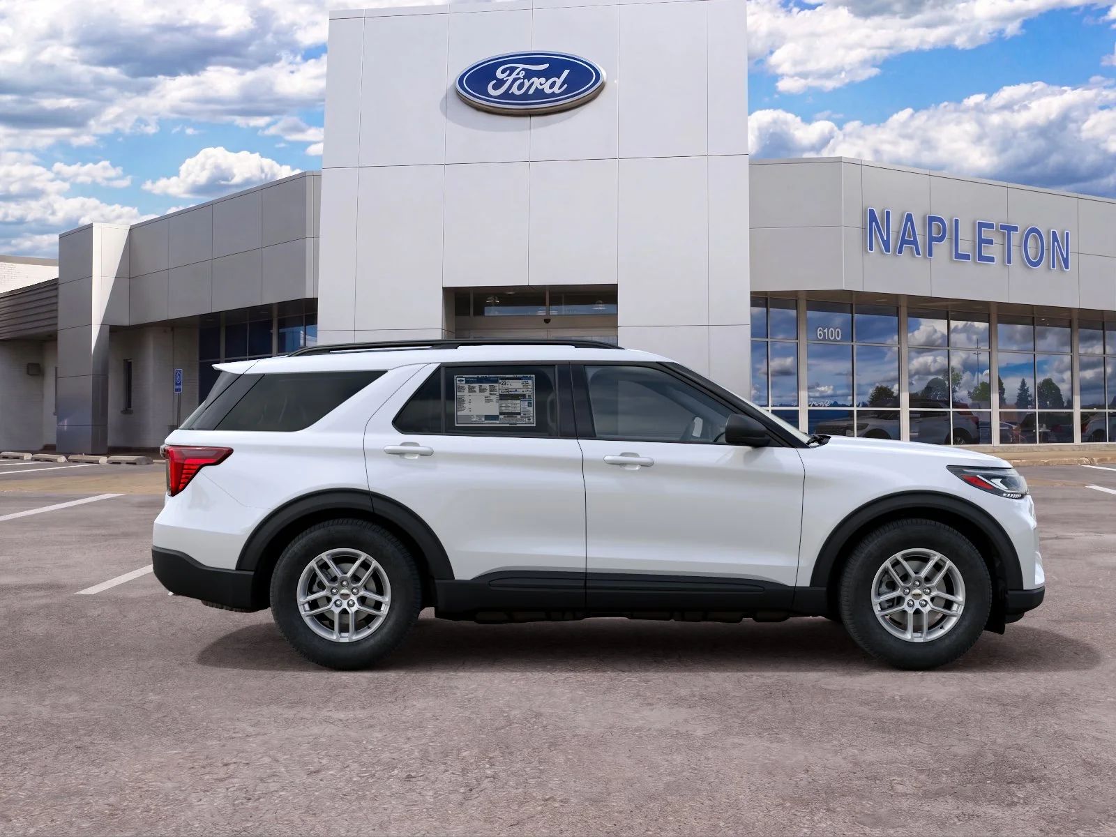 New 2027 Star White Metallic Tri-Coat Ford Active image 5