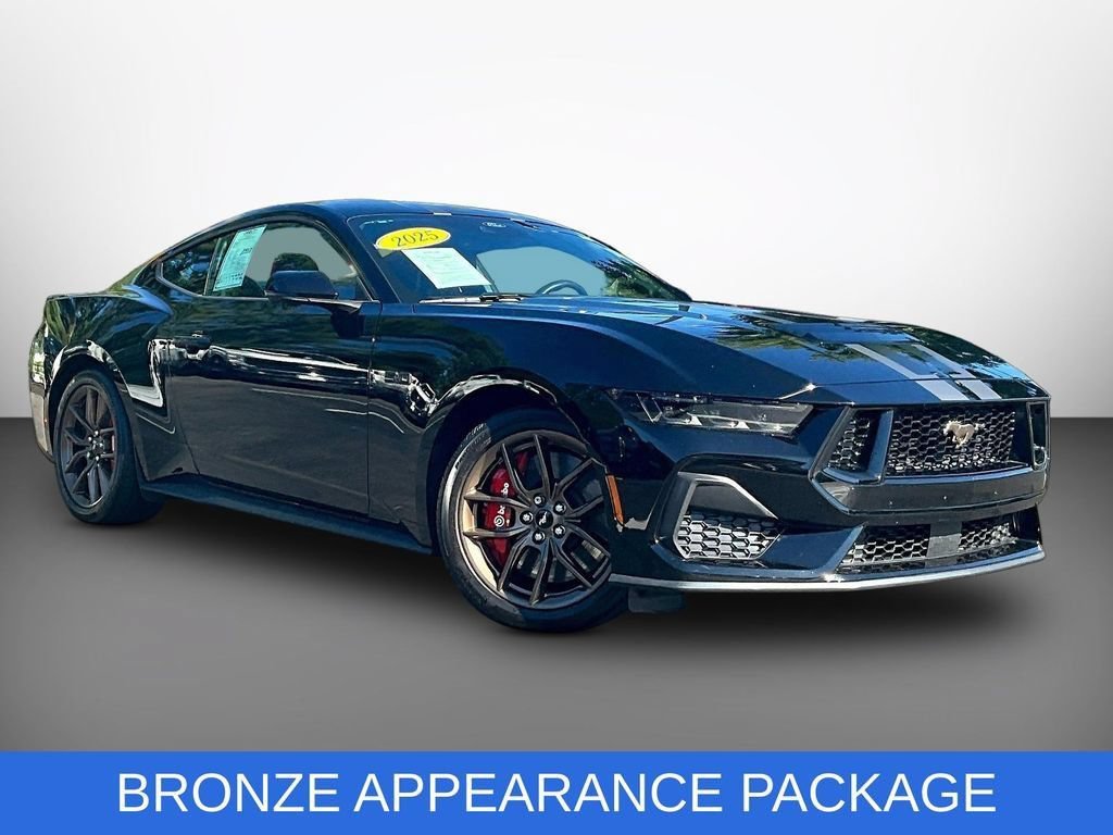 Used 2025 Black Ford GT Premium image 1