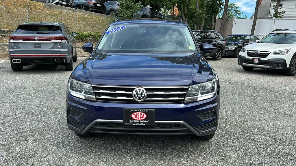 Used 2021 Volkswagen Tiguan SE with VIN 3VV2B7AX2MM078291 for sale in White Plains, NY