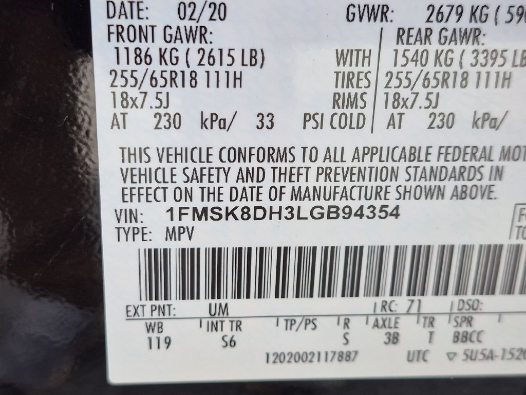 Used 2020 Black Ford XLT image 32