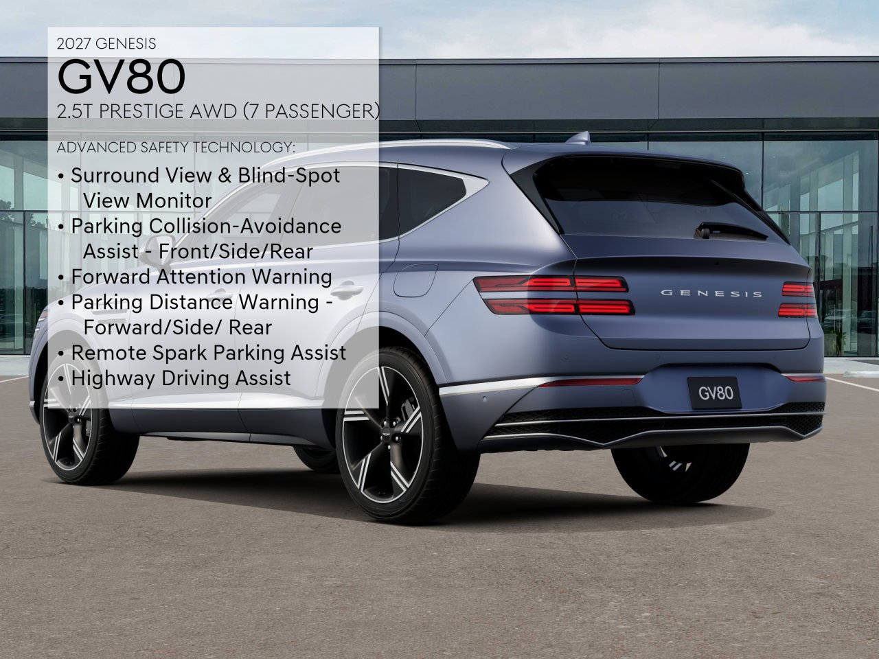 New 2027  Genesis 2.5T PRESTIGE image 7