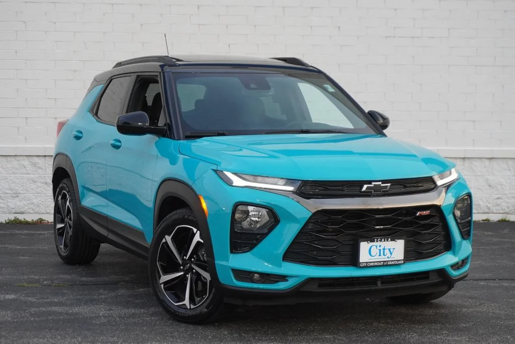Used 2021 Chevrolet Trailblazer RS with VIN KL79MTSL2MB065475 for sale in Grayslake, IL