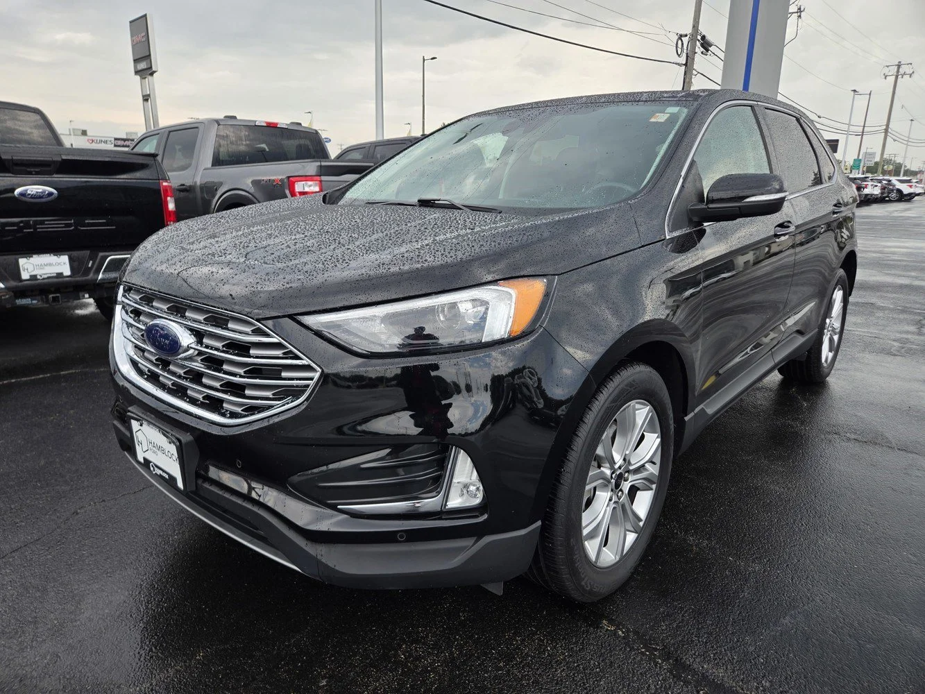 Used 2023 Agate Black Ford Titanium image 4