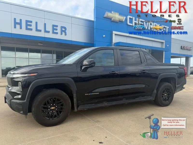 Used 2024 Black Chevrolet Work Truck image 1