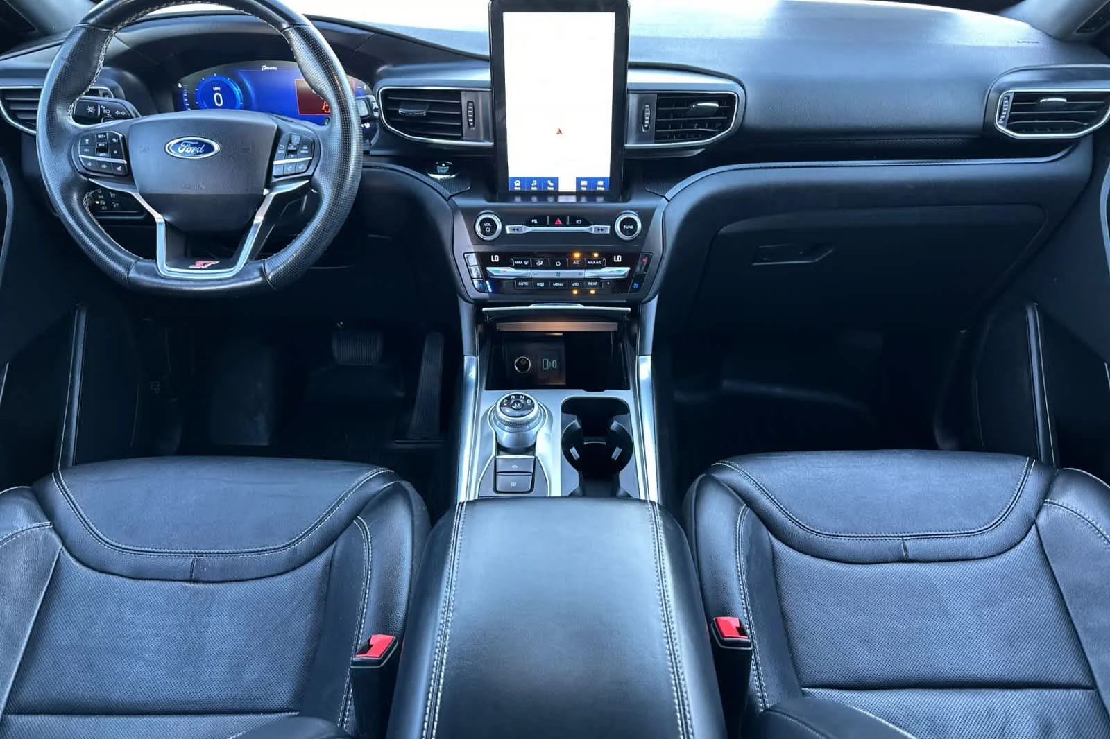 Used 2020 Magnetic Metallic Ford ST image 3