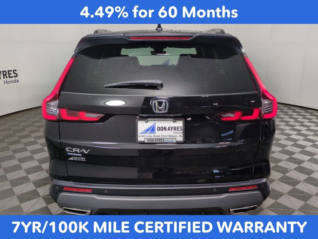 Certified Used 2024 Crystal Black Pearl Honda Sport-L image 4