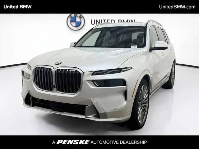 New 2027 Mineral White Metallic BMW X7 image 1