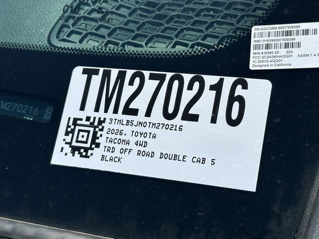 New 2026 Black Toyota  TRD Off-Road image 22