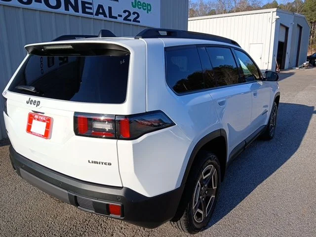 New 2026 Bright White Clear-Coat Exterior Paint Jeep Limited image 3