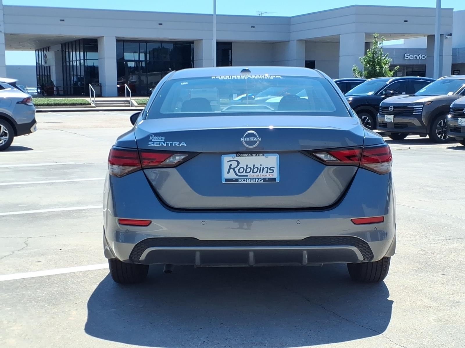 2025 Nissan Sentra SV Gray at Robbins Nissan