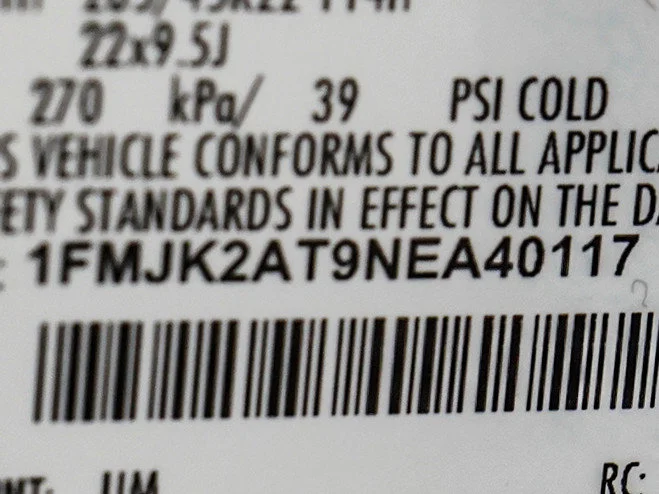 Used 2022 Black Metallic Ford Limited image 30
