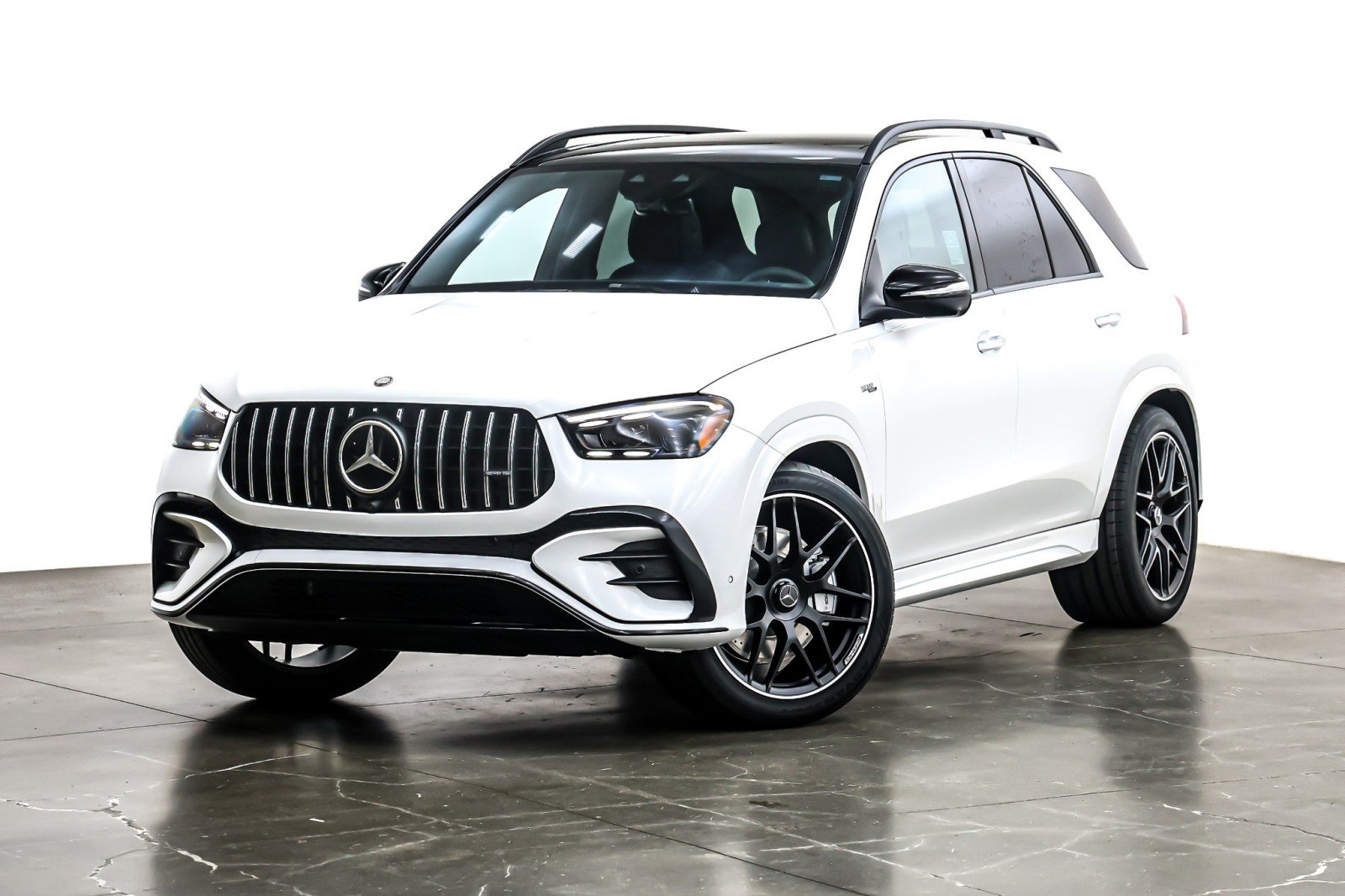 New 2026 Polar White Mercedes-Benz AMG® GLE 53 4MATIC+ SUV image 1