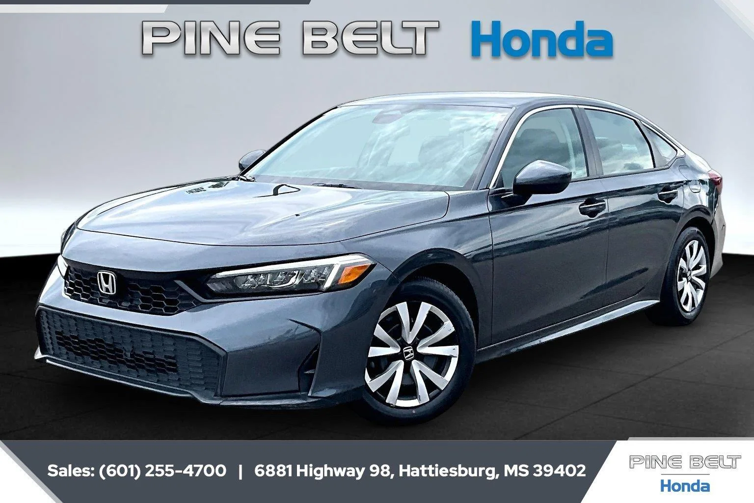 Used 2025 Meteorite Gray Metallic Honda LX image 10