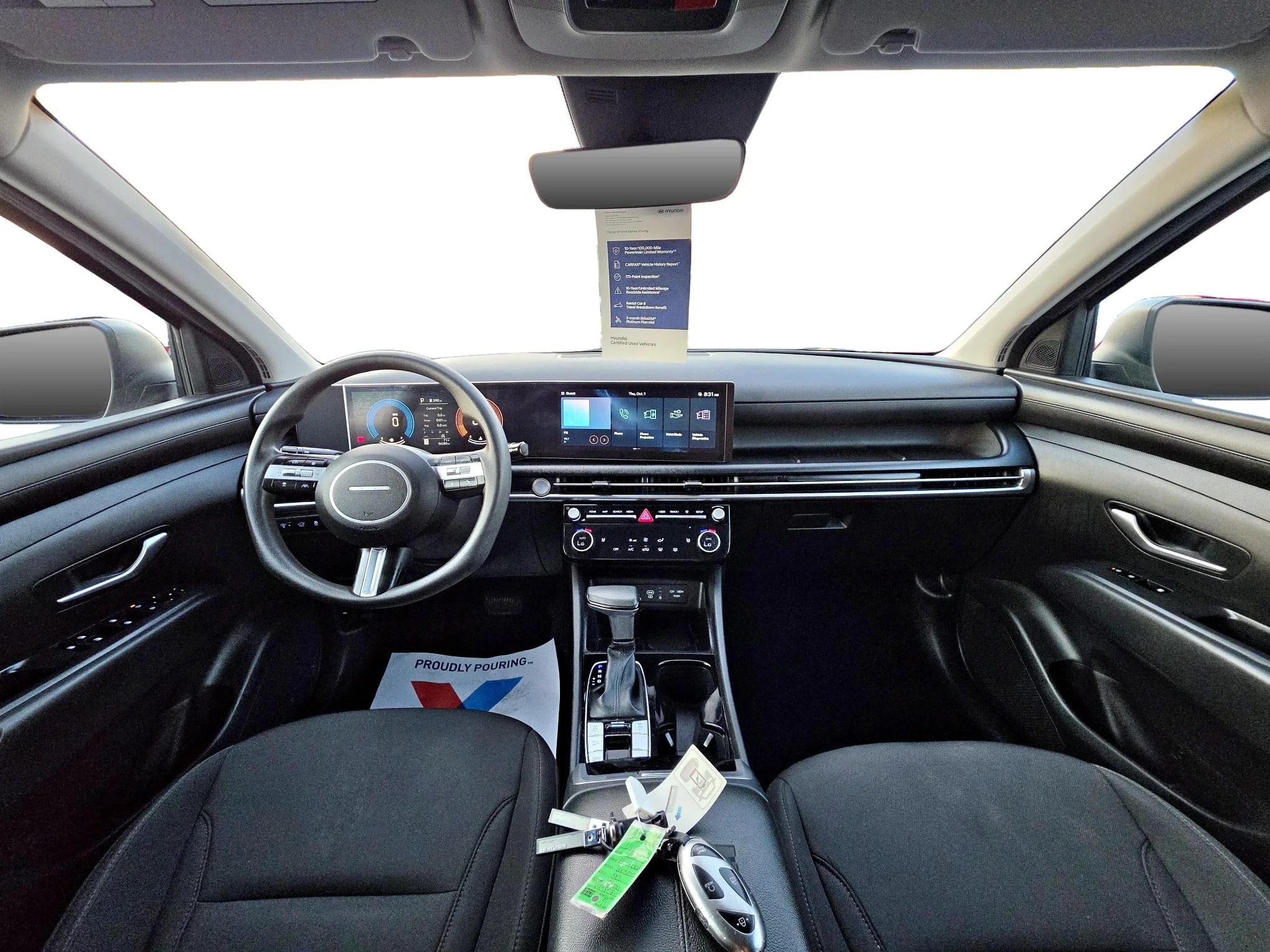 Used 2025 Hampton Gray Hyundai SEL image 10