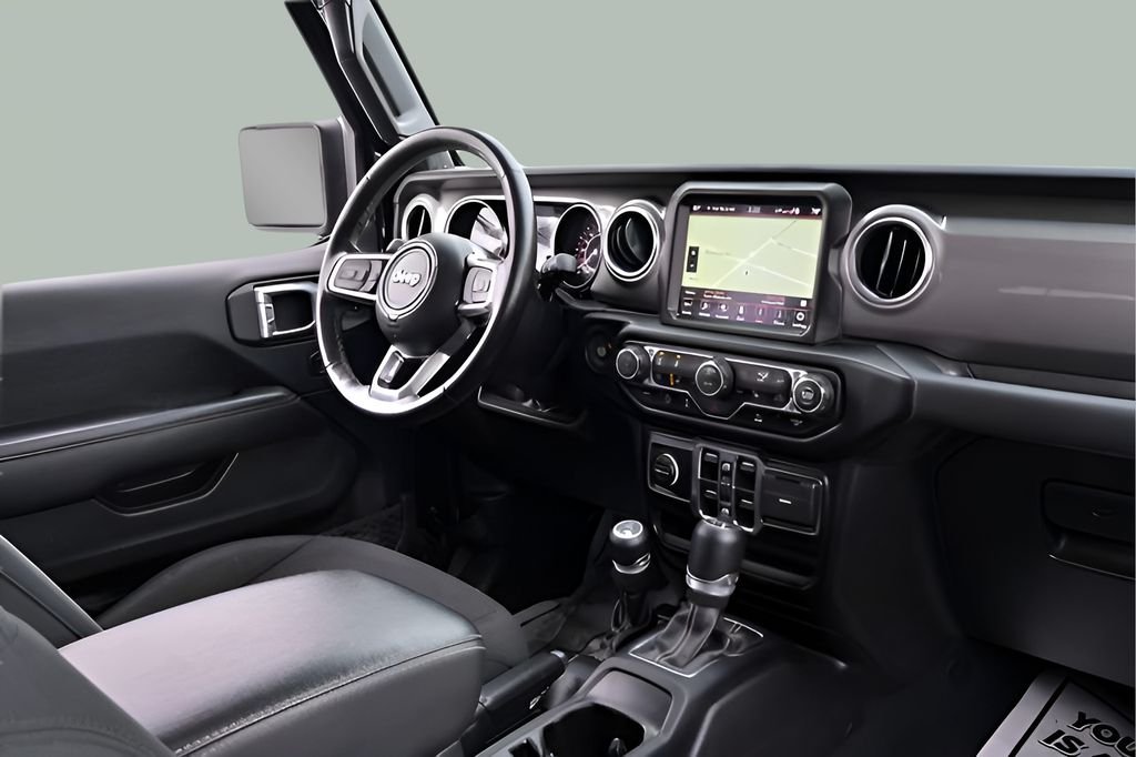 Used 2022 Black Jeep Unlimited Sahara image 19