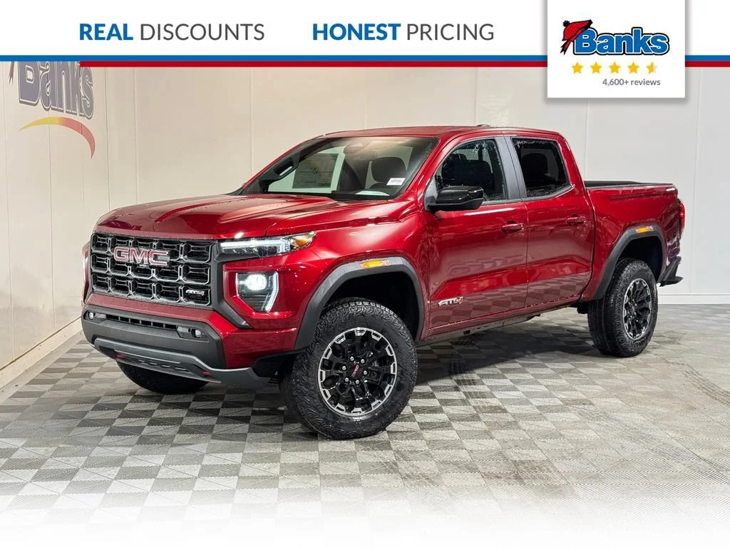 New 2026 Volcanic Red Tintcoat GMC AT4 image 1