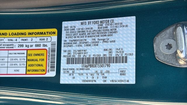 New 2026 Adriatic Blue Metallic Ford Dark Horse® Premium image 43