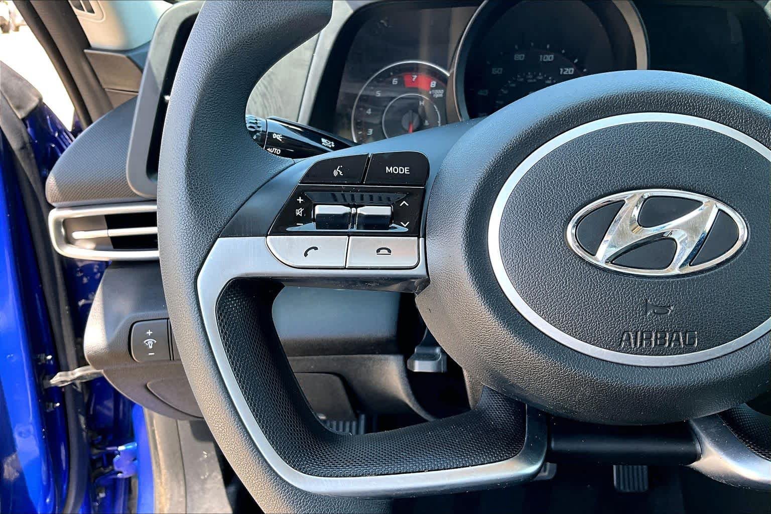 Used 2021 Intense Blue Hyundai SE image 24