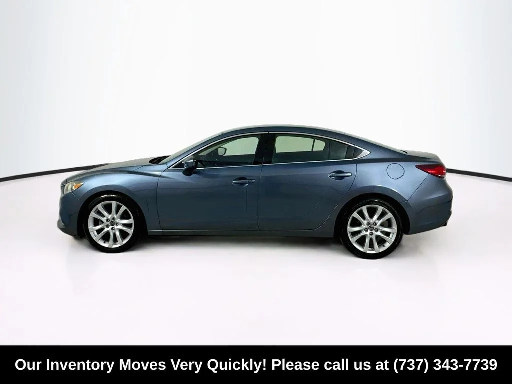 Used 2015 Blue Reflex Mica Mazda i Touring image 4
