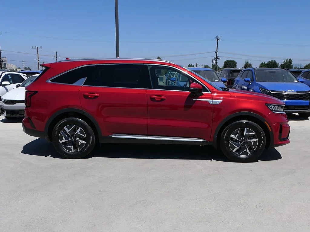 Used 2023 Red Kia EX image 2